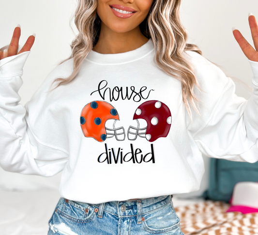 Alabama House Divided Football Women's Sweatshirt 