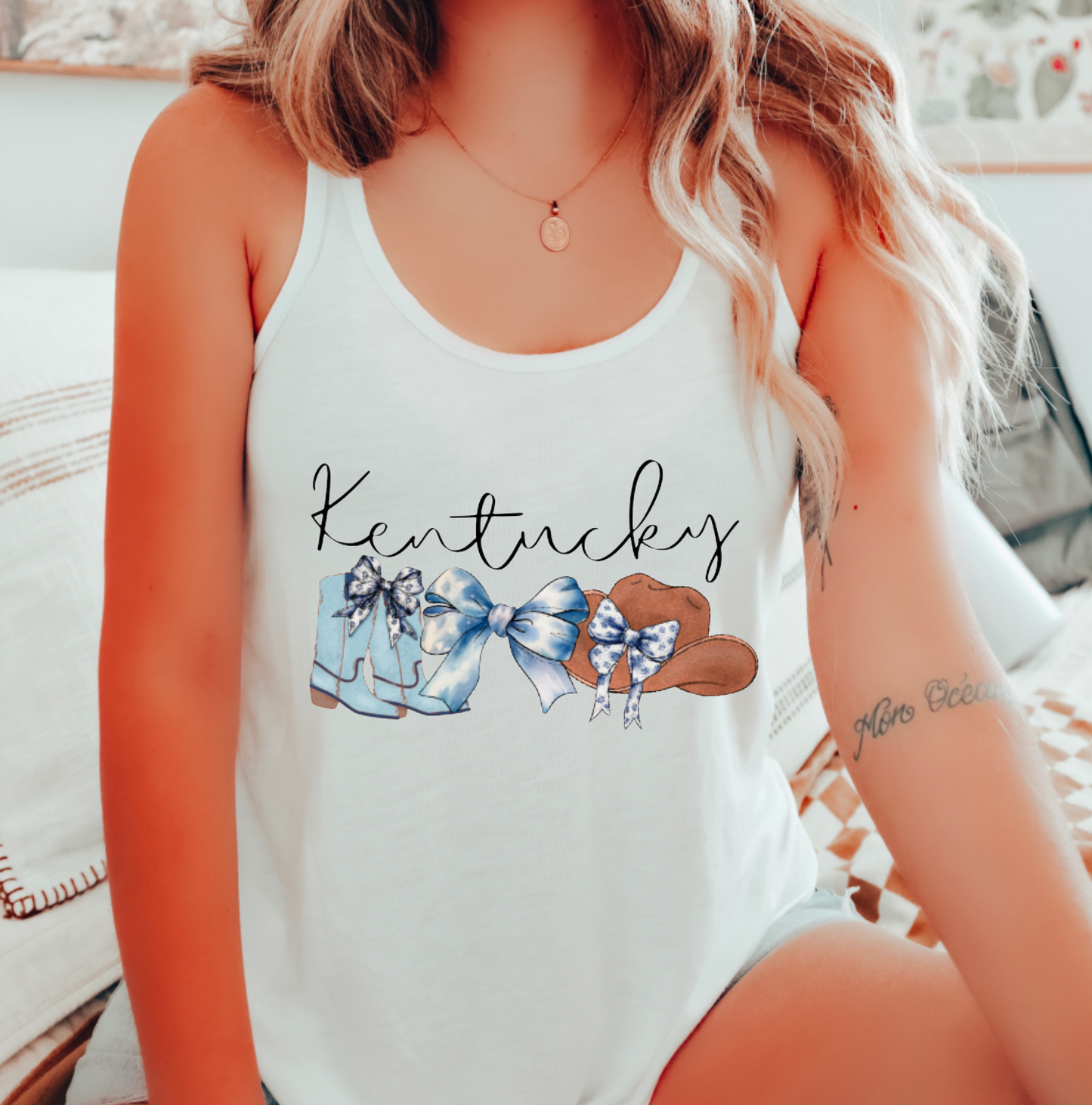 Coquette Kentucky Western Tank Top | Kentucky