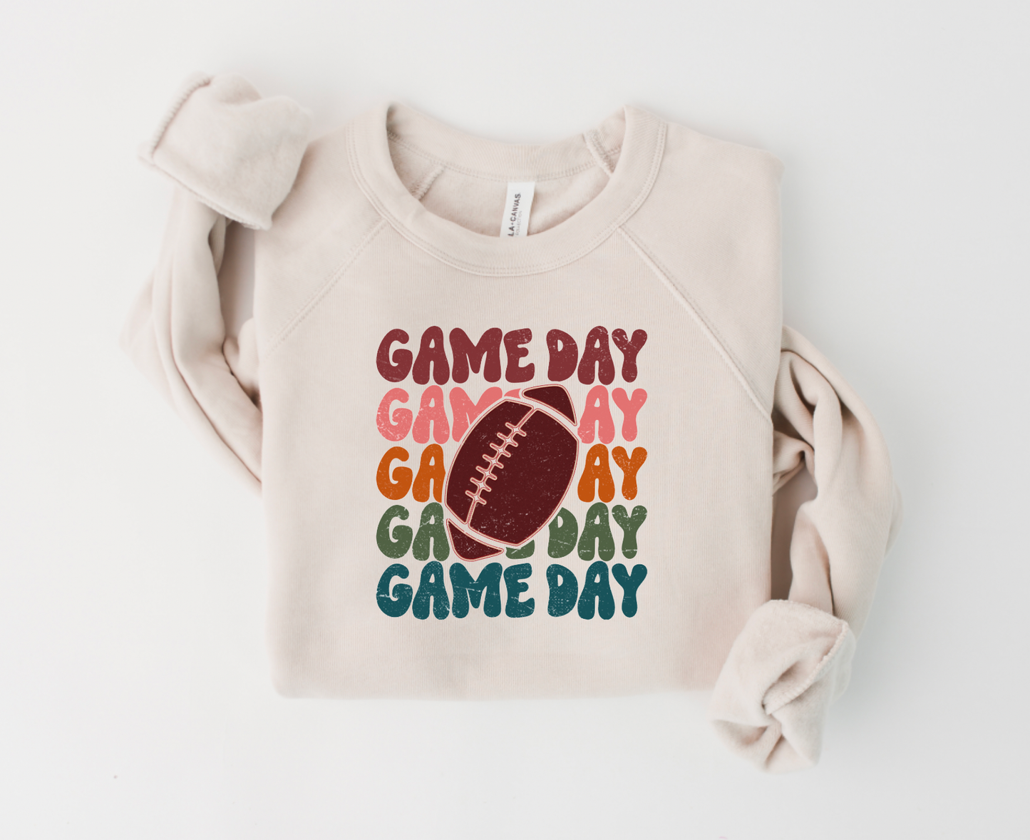 Retro Gameday Bella Canvas Sweatshirt