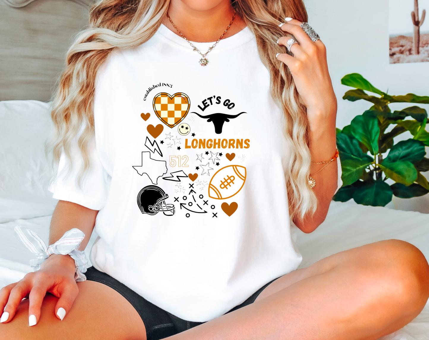 Retro Texas Longhorns Graphic Tee